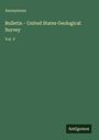 Anonymous: Bulletin - United States Geological Survey, Buch