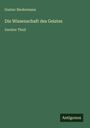 Gustav Biedermann: Die Wissenschaft des Geistes, Buch