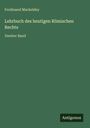 Ferdinand Mackeldey: Lehrbuch des heutigen Römischen Rechts, Buch