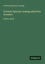 Gotthold Ephraim Lessing: Gotthold Ephraim Lessings sämtliche Schriften, Buch