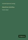 Gotthold Ephraim Lessing: Sämtliche Schriften, Buch
