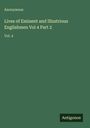 Anonymous: Lives of Eminent and Illustrious Englishmen Vol 4 Part 2, Buch