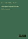Emanuel Mendel: Neurologisches Centralblatt, Buch