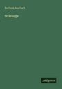 Berthold Auerbach: Sträflinge, Buch