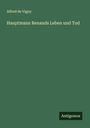 Alfred De Vigny: Hauptmann Renauds Leben und Tod, Buch