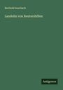 Berthold Auerbach: Landolin von Reutershöfen, Buch