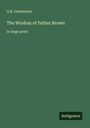 G. K. Chesterton: The Wisdom of Father Brown, Buch