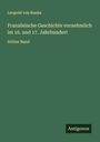 Leopold von Ranke: Französische Geschichte vornehmlich im 16. und 17. Jahrhundert, Buch