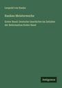 Leopold von Ranke: Rankes Meisterwerke, Buch
