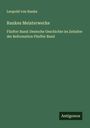 Leopold von Ranke: Rankes Meisterwerke, Buch