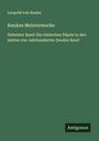 Leopold von Ranke: Rankes Meisterwerke, Buch
