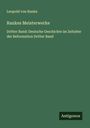 Leopold von Ranke: Rankes Meisterwerke, Buch