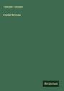 Theodor Fontane: Grete Minde, Buch
