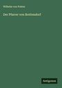 Wilhelm Von Polenz: Der Pfarrer von Breitendorf, Buch