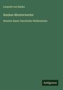 Leopold von Ranke: Rankes Meisterwerke, Buch