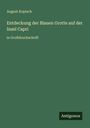 August Kopisch: Entdeckung der Blauen Grotte auf der Insel Capri, Buch