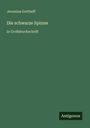 Jeremias Gotthelf: Die schwarze Spinne, Buch