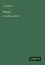 Juhani Aho: Einsam, Buch