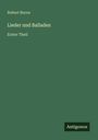 Robert Burns: Lieder und Balladen, Buch