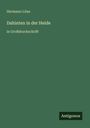 Hermann Löns: Dahinten in der Heide, Buch