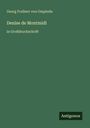 Georg Freiherr Von Ompteda: Denise de Montmidi, Buch