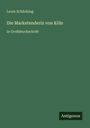 Levin Schücking: Die Marketenderin von Köln, Buch