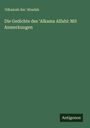 ¿Alkamah ibn ¿Abadah: Die Gedichte des ¿Alkama Alfahl: Mit Anmerkungen, Buch