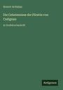 Honoré de Balzac: Die Geheimnisse der Fürstin von Cadignan, Buch