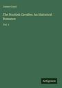 "James Grant, The Scottish Cavalier: An Historical Romance, Vol. 3." Ein grünes Buchcover mit schlichtem Design.