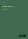 O. Henry: The Voice of the City, Buch