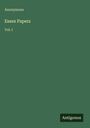 Anonymous: Essex Papers, Buch
