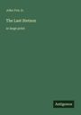 John Fox Jr.: The Last Stetson, Buch