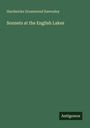 Text: "Hardwicke Drummond Rawnsley. Sonnets at the English Lakes. Antigonos". Grüner Hintergrund.