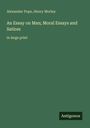 Alexander Pope: An Essay on Man; Moral Essays and Satires, Buch