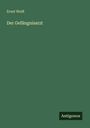 Ernst Weiß: Der Gefängnisarzt, Buch