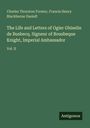 Buchtitel von Forster und Daniell, „The Life and Letters of Ogier Ghiselin de Busbecq, Vol. II”. Grüner Hintergrund.