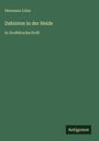Hermann Löns: Dahinten in der Heide, Buch