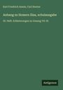 Titel: "Anhang zu Homers Ilias, schulausgabe". Autoren: Karl Friedrich Ameis, Carl Hentze. Unten steht "Antigonos". Grüner Hintergrund.