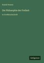 Titel: "Die Philosophie der Freiheit". Autor: Rudolf Steiner. Großgrüne Fläche mit kleinem Logo unten rechts: Antigonos.