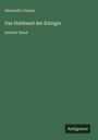 Titel: "Das Halsband der Königin - Zweiter Band" von Alexandre Dumas. Dunkelgrüner Hintergrund, Antigonos-Logo.