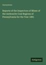 "Anonymous. Reports of the Inspectors of Mines of Anthracite Coal Regions of Pennsylvania for 1881. Grüner Hintergrund."
