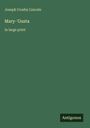 Joseph Crosby Lincoln: Mary-'Gusta, Buch