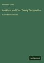 Hermann Löns: Aus Forst und Flur. Vierzig Tiernovellen, Buch