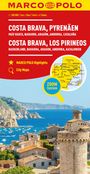 : MARCO POLO Regionalkarte Costa Brava, Pyrenäen 1:300.000, KRT