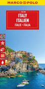 : MARCO POLO Reisekarte Italien 1:850.000, KRT