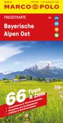 : MARCO POLO Freizeitkarte 46 Bayerische Alpen Ost 1:100.000, KRT