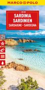 : MARCO POLO Reisekarte Italien 15 Sardinien 1:200.000, KRT