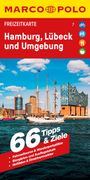 : MARCO POLO Freizeitkarte 7 Hamburg, Lübeck und Umgebung 1:100.000, KRT