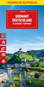 : MARCO POLO Reisekarte Deutschland 1:800.000, KRT