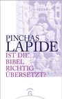 Pinchas Lapide: Ist die Bibel richtig übersetzt?, Buch